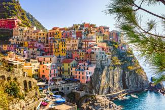 Italy cliffs