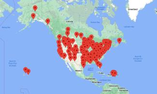 Map of NSE Schools