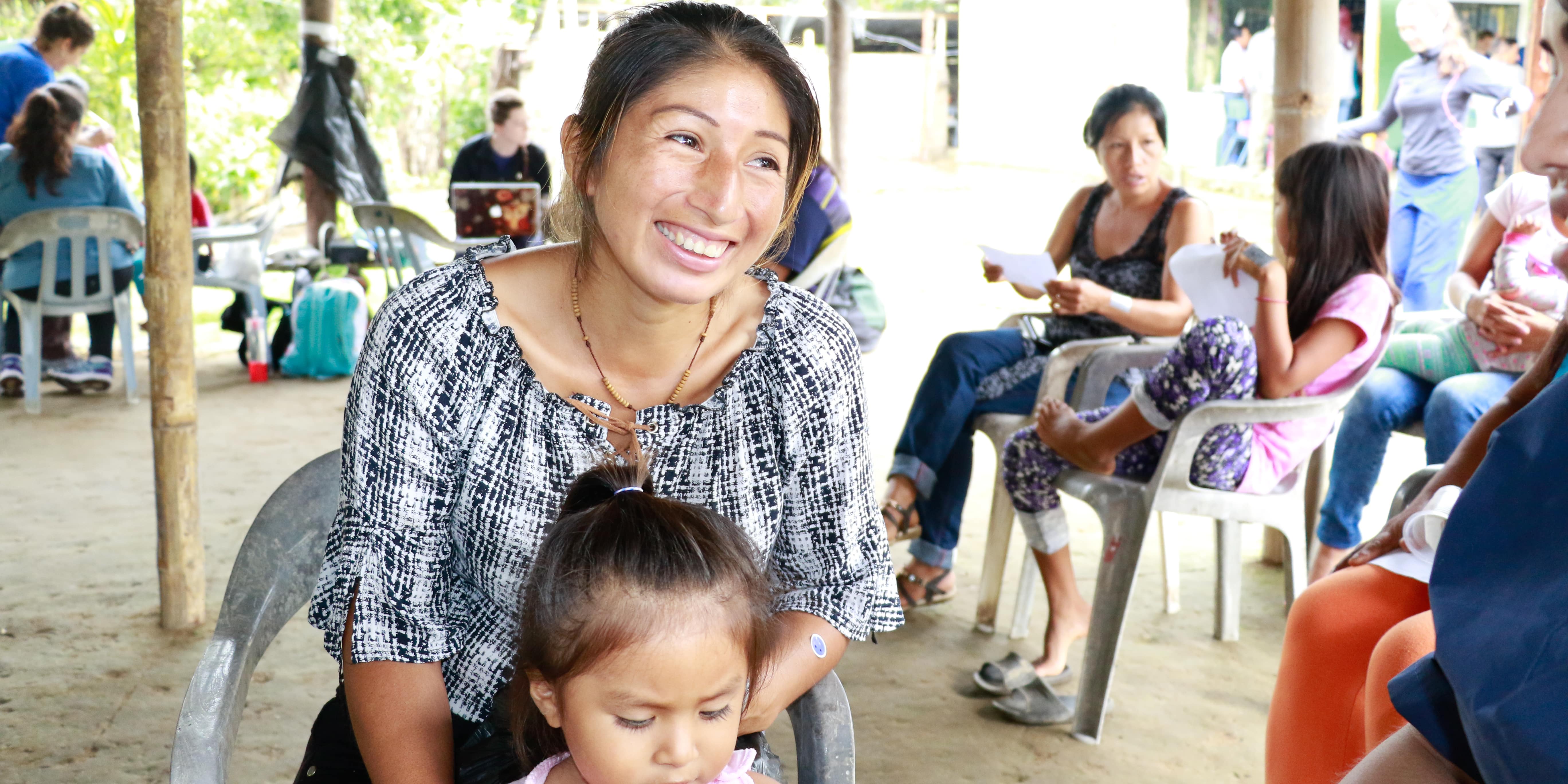 Patient in Ecuador