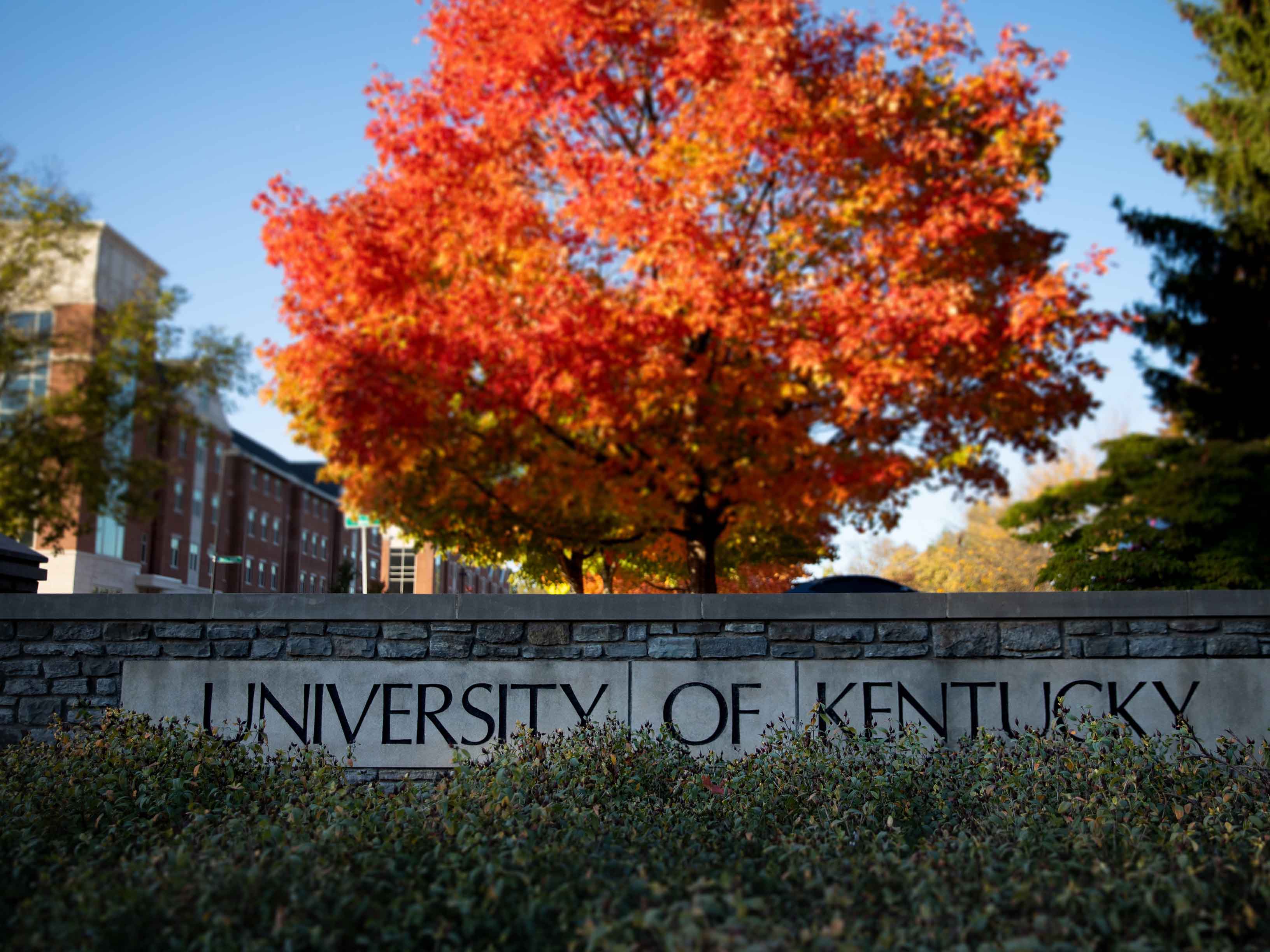 University of Kentucky sign