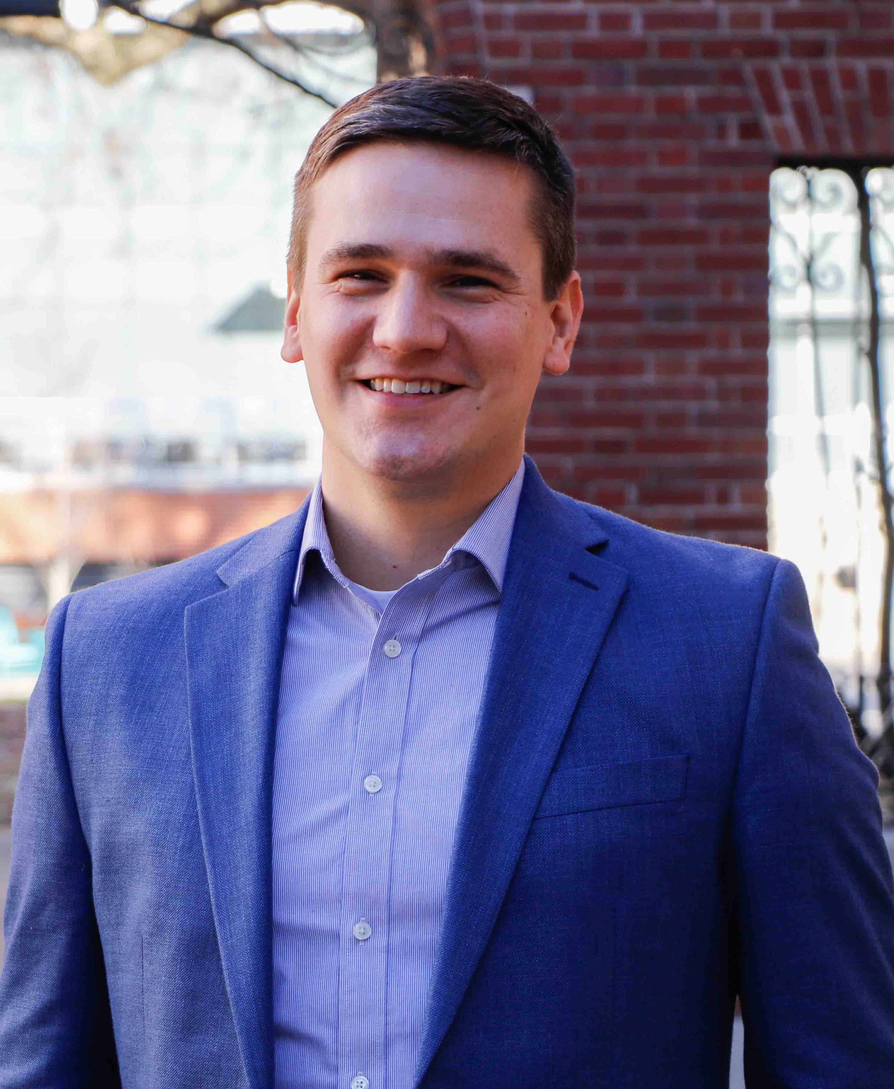 Jason Hope smiling at camera