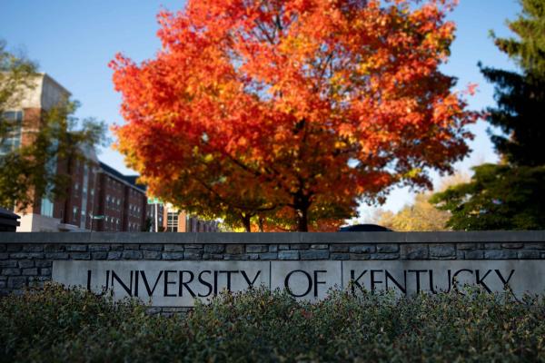 University of Kentucky sign