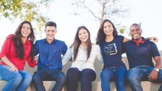 Group of Students Outdoors