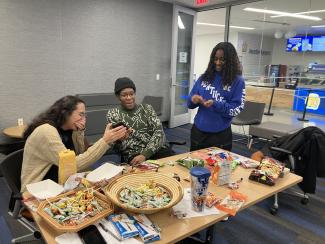 International Village students