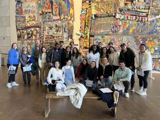 International Village students