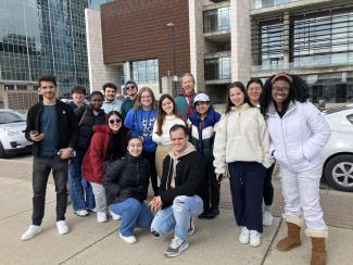 International Village students