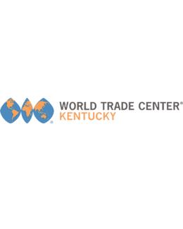 Logo with words World Trade Center Kentucky