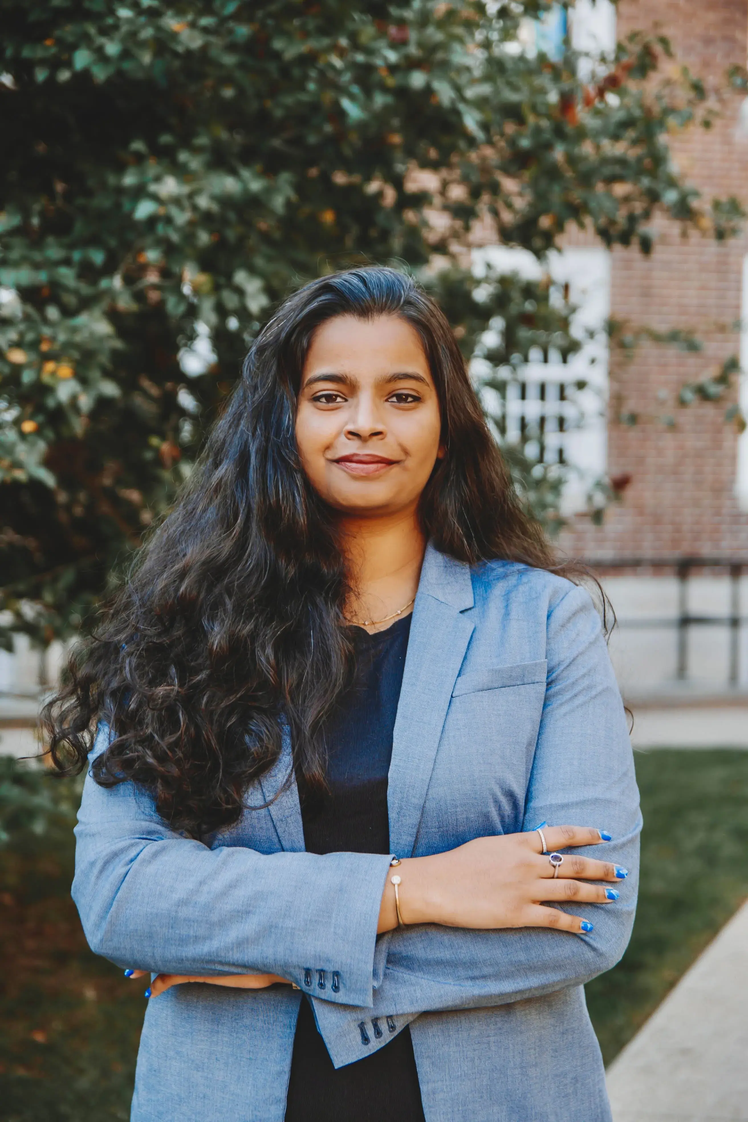 UKIC staff member smiling at camera
